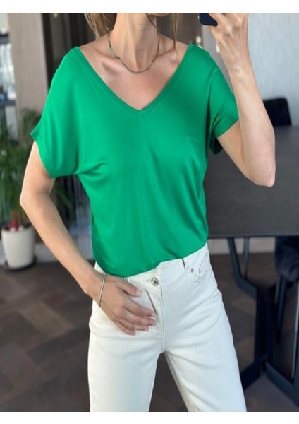 Ön Arka V T-Shirt fiyatları