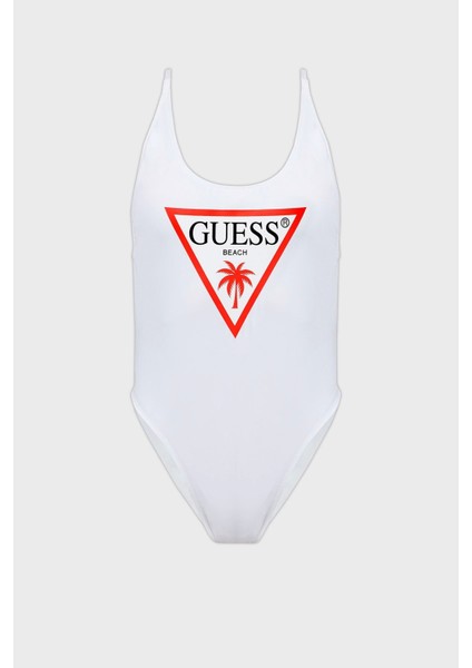 Kadın Ön Üçgen Logo Tek Parça