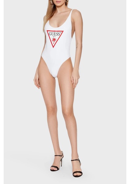 Kadın Ön Üçgen Logo Tek Parça fiyatları