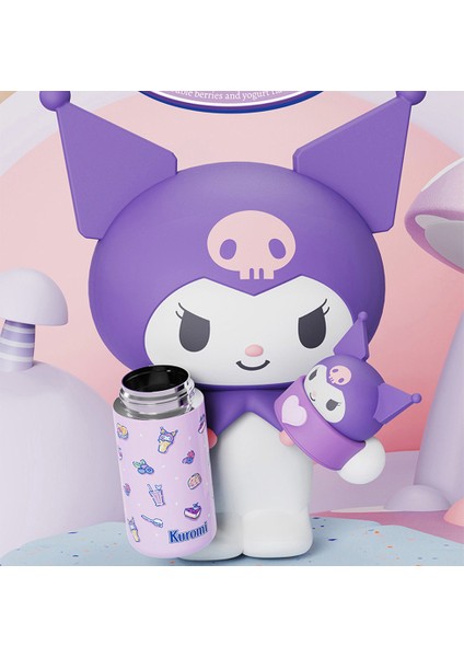 Kuromi Cute Paslanmaz Çelik Termos 350ML (Yurt Dışından)