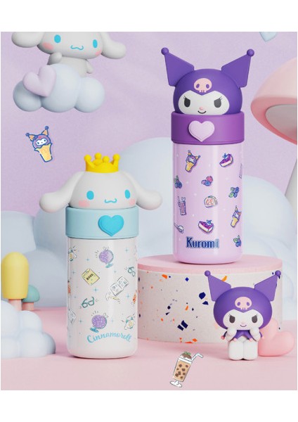 Kuromi Cute Paslanmaz Çelik Termos 350ML (Yurt Dışından)