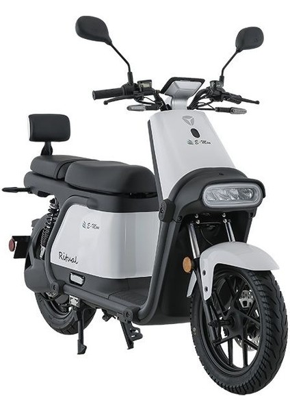 Rıtual Elektrikli Motosiklet Beyaz