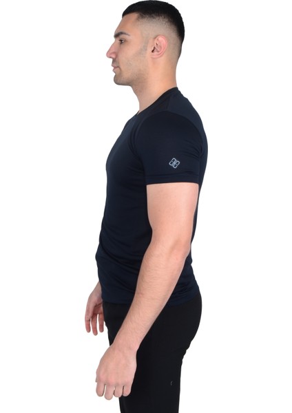 Erkek O Yaka Floş T-Shirt