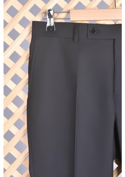 Slim Fit Klasik Pantolon Siyah