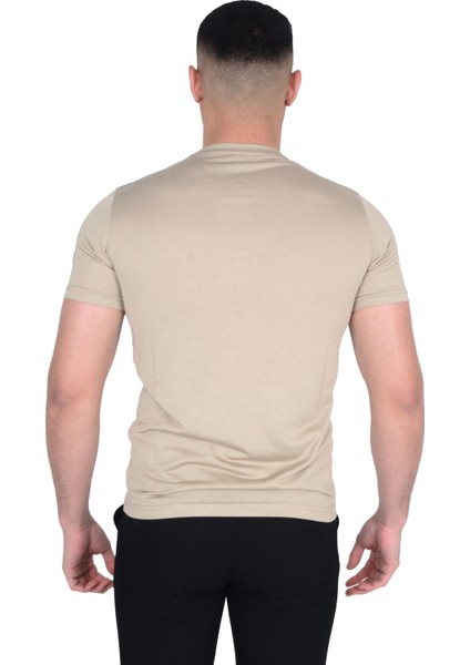 Erkek O Yaka Floş T-Shirt fırsatları