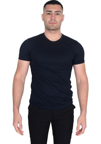 Erkek O Yaka Floş T-Shirt modelleri