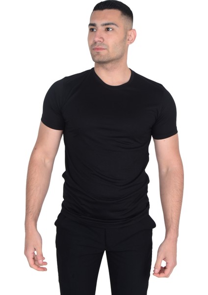 Erkek O Yaka Floş T-Shirt modelleri
