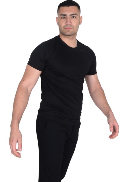 Erkek O Yaka Floş T-Shirt fırsatları