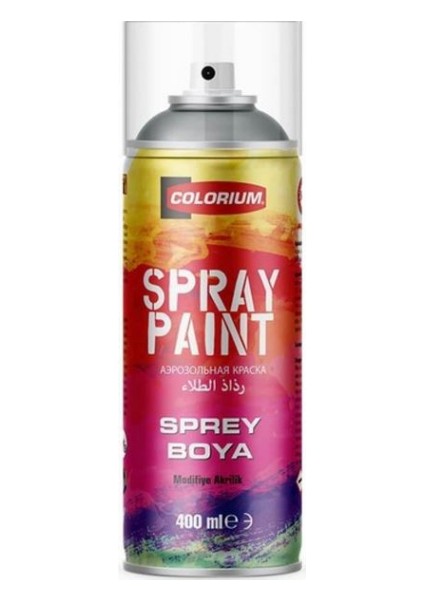 MxS Sprey Boya Colorıum Çakıl Grı 400 ml Ral 7032 Gold