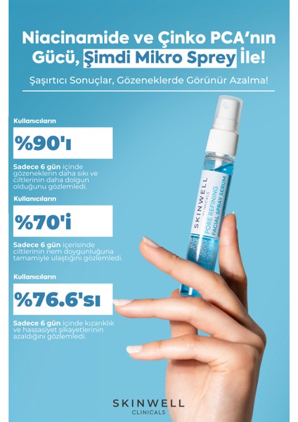 & Yoğun Nemlendirici Yüz Bakım Sprey Serum 25 ml