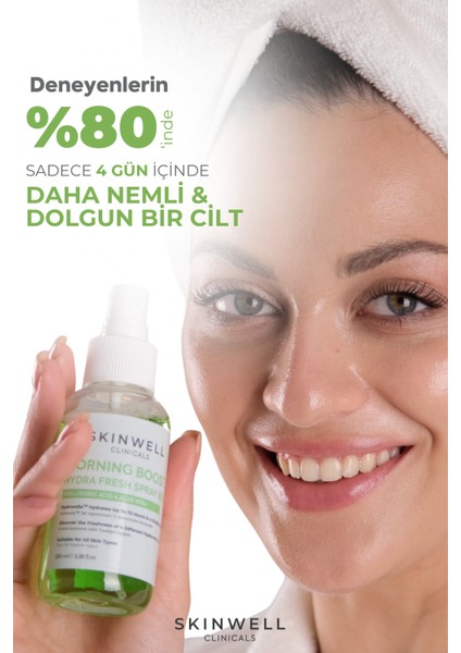 Sabah Yoğun Bakım Hyalüronik Asit İçerikli Yüz Bakım Sprey Serum 25 ml