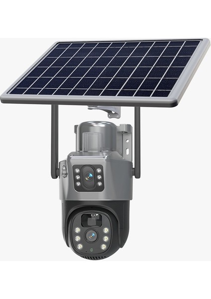 4g Sim Kartlı 7.5W Solar Dual Lens 2+2 Mp Çift Lensli Kamera Blm-63