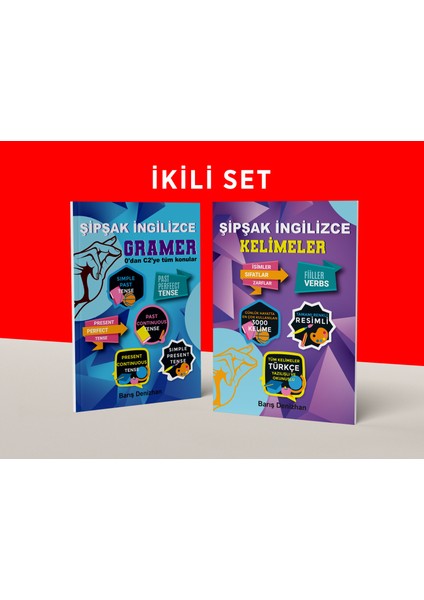 Şipşak İngilizce Gramer - Kelimeler 2 Kitap