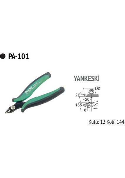 Prolink PA-101 Yan Keski Proskit