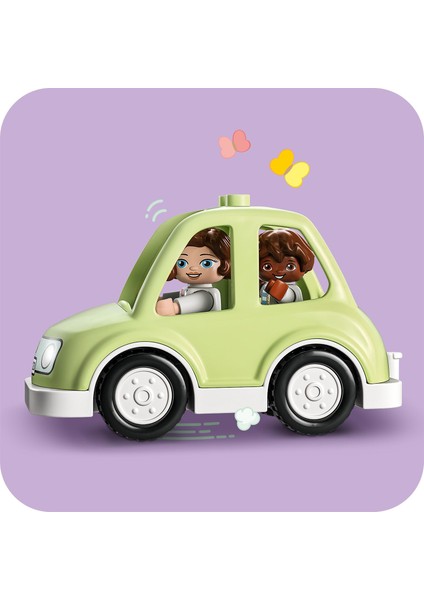 ® Duplo Kasabası Tekerlekli Aile Evi 10986 2 Yaş ve Üzeri Için Yaratıcı Oyuncak Yapım Seti (31 Parça)