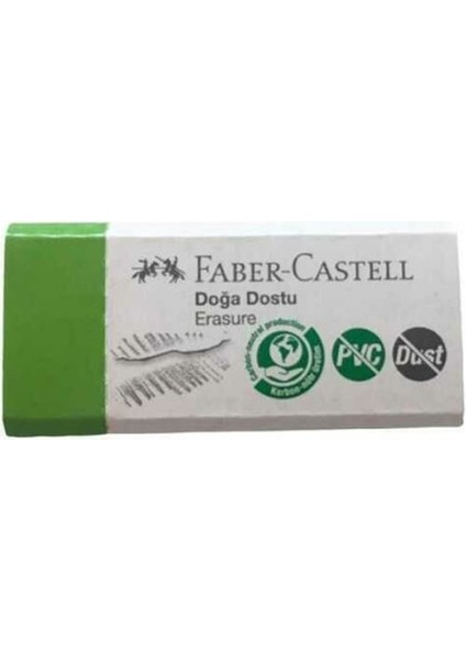 Faber Castell Doğa Dostu Küçük Silgi Dust Free Pvc Free 6 Lı 187354