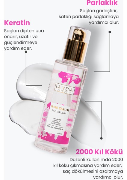 Keratin Saç Serumu modelleri