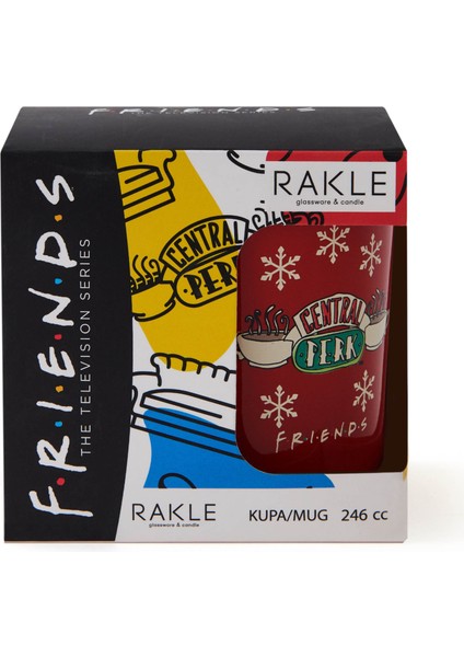 Friends Kupa - Kırmızı - 250 ml