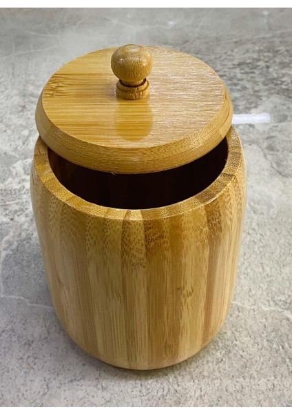 Bambu Kapaklı Kavanoz 1 Adet Küçük Boy modelleri