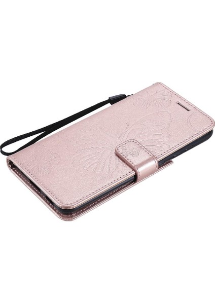 Samsung Galaxy S21 Fe Darbeye Kapak Flip Kickstand Manyetik Pu (Yurt Dışından)