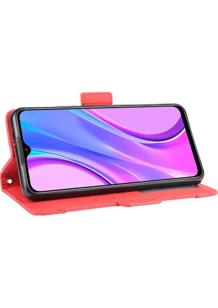 Xiaomi Redmi 9 Için Kılıf Ayarlanabilir Ayrılabilir Kart Tutucu Manyetik Kapatma Deri Cüzdan Kapak (Yurt Dışından) fırsatları