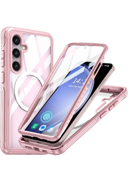 Samsung Galaxy S24 360 Için Miracase Manyetik Kılıf Her Şey Dahil Damla ve (Yurt Dışından)