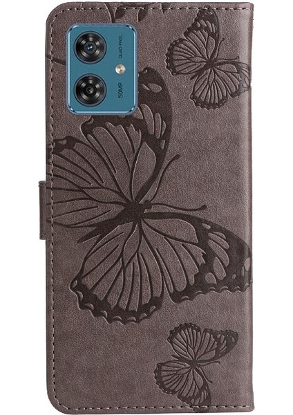 Motorola Moto G54 5g Pu Deri Flip Kickstand Için Kılıf Kart Yuvası ile (Yurt Dışından) fırsatları