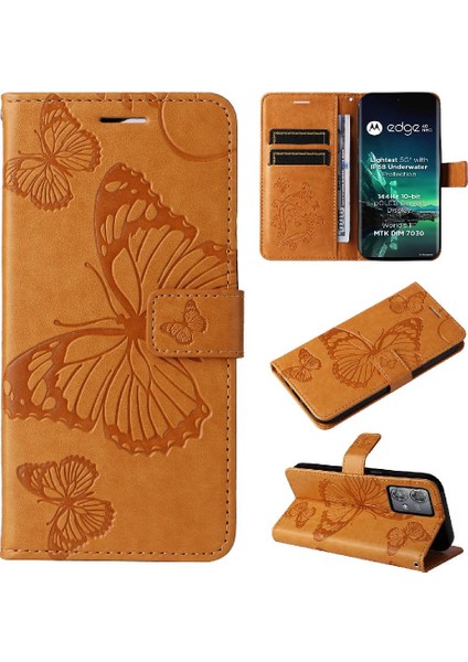 Motorola Moto Kenar 40 Neo 5g Flip Kickstand Manyetik Kapak ile Kılıf (Yurt Dışından) fırsatları