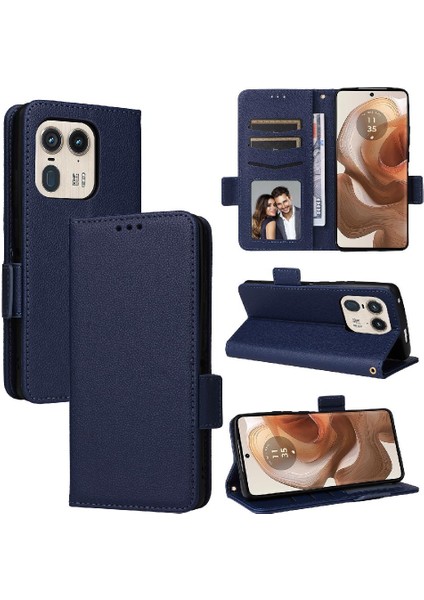 Motorola Moto X50 Ultra 5g Için Kılıf Kart Yuvaları Tutucu Pu Deri Yan (Yurt Dışından)