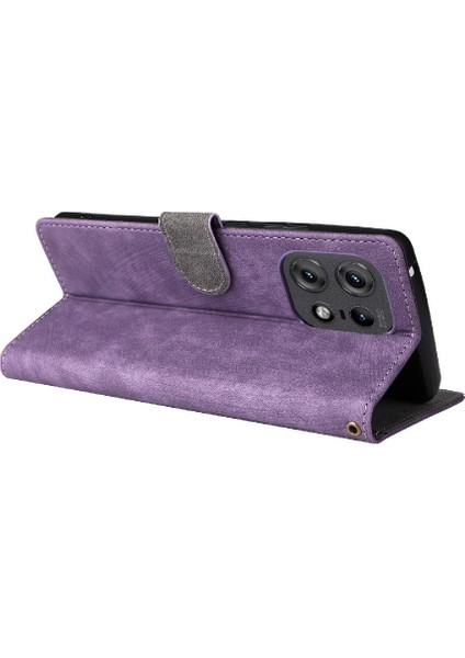 Motorola Moto Kenar 50 Pro Pu Deri Kart Yuvaları Kapak Manyetik (Yurt Dışından)