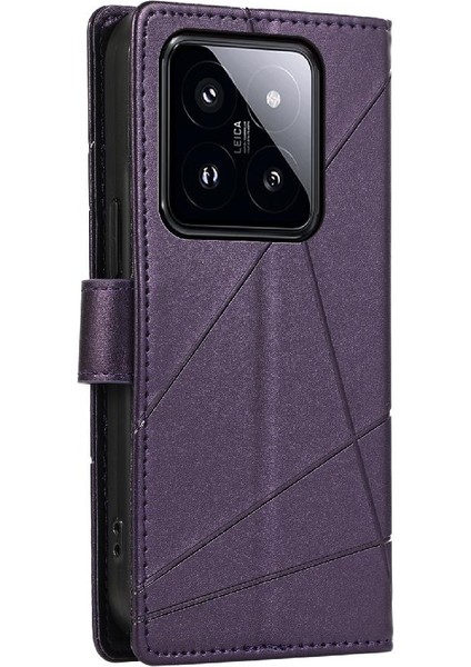 Xiaomi 14 Pro Üç Kart Yuvaları Için Flip Case Kickstand Darbeye Şok (Yurt Dışından) indirimleri