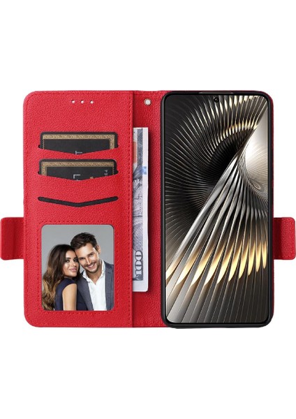 Xiaomi Poco F6 Manyetik Kart Yuvaları Tutucu Yan Toka Pu Deri (Yurt Dışından) fiyatları