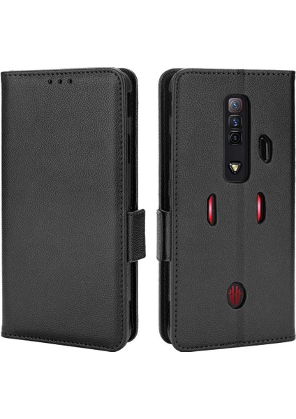 Zte Nubia Kırmızı Sihirli 7 Manyetik Yan Toka Pu Deri Kart Yuvaları (Yurt Dışından) modelleri