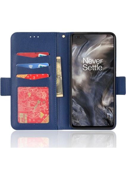 Oneplus Nord Manyetik Cüzdan Kart Yuvaları Için Kılıf Tutucu Pu Deri Yan (Yurt Dışından) modelleri