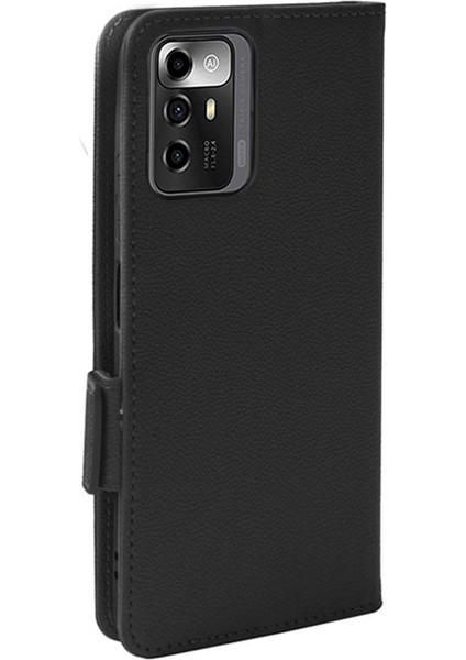 Zte Blade A72 5g Manyetik Kart Yuvaları Tutucu Pu Deri Cüzdan (Yurt Dışından)