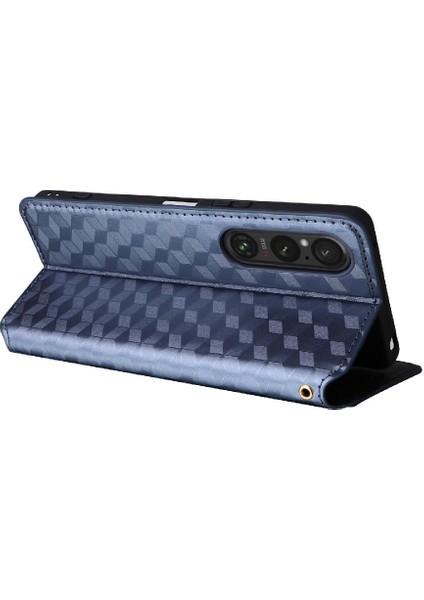 Sony Xperia 1 Vi Için Kılıf Cüzdan Kart Yuvaları Tutucu Pu Deri 3D (Yurt Dışından)