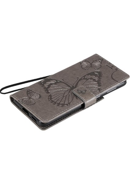 Samsung Galaxy S21 Artı Pu Deri Flip Kickstand Darbeye Ile (Yurt Dışından)