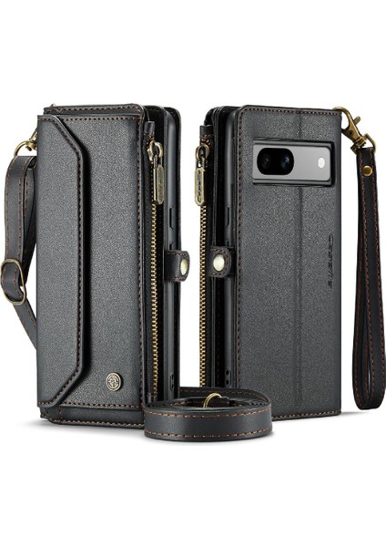 Google Piksel 7A Kart Tutucu Rfid Engelleme Durumda Cüzdan Için Crossbody Durumda (Yurt Dışından) fırsatları