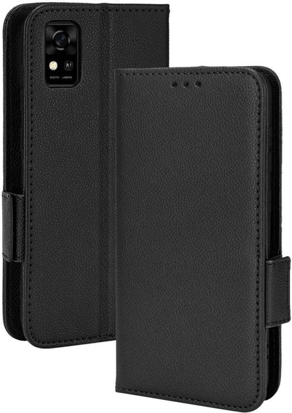 Zte Blade Case Yan Toka Cüzdan Pu Deri Manyetik Kart Yuvaları (Yurt Dışından)