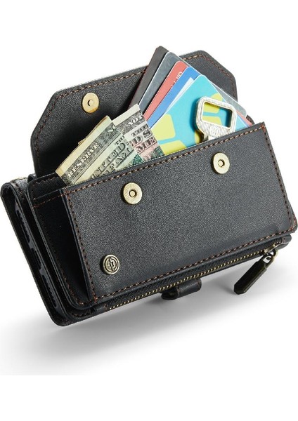 Kadınlar Için Crossbody Durumda iphone 11 Fermuar Faturaları Yuvası Cüzdan Durumda Kart (Yurt Dışından)