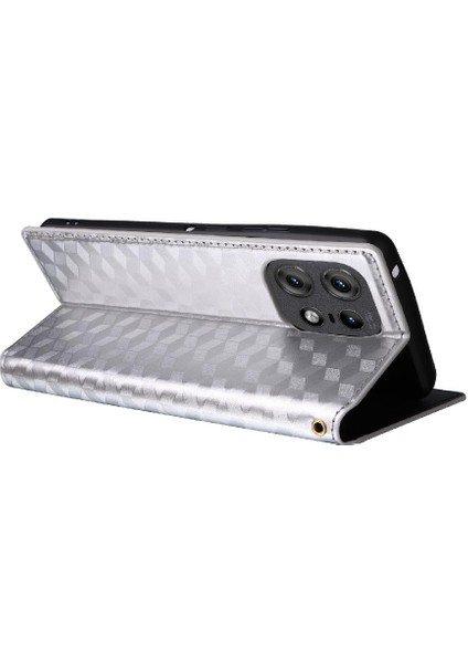 Motorola Moto Kenar 50 Pro Pu Deri 3D Desen Manyetik Kapatma (Yurt Dışından)