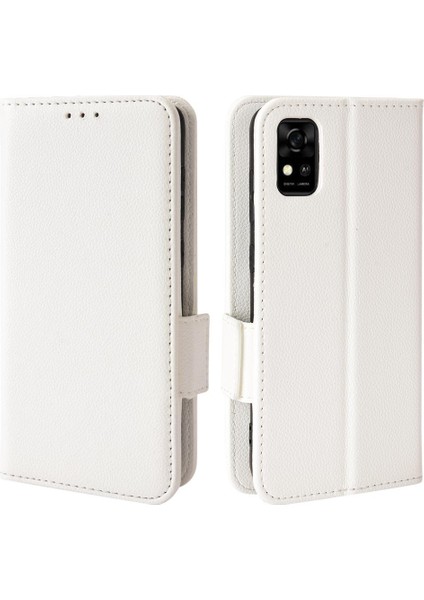 Zte Blade Case Yan Toka Cüzdan Pu Deri Manyetik Kart Yuvaları (Yurt Dışından)