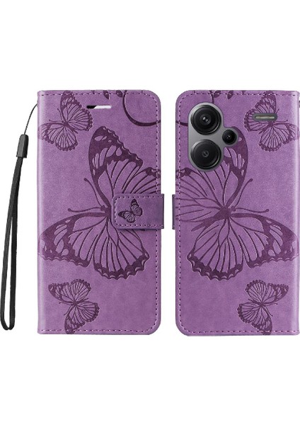 Xiaomi Redmi Not Için Kılıf 13 Pro Artı Kart Yuvası Standı ile Pu Deri (Yurt Dışından)
