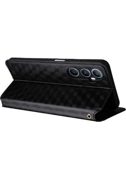 Realme C65 4g 3D Desen Manyetik Kapatma Cüzdan Kart Yuvaları Pu (Yurt Dışından) modelleri