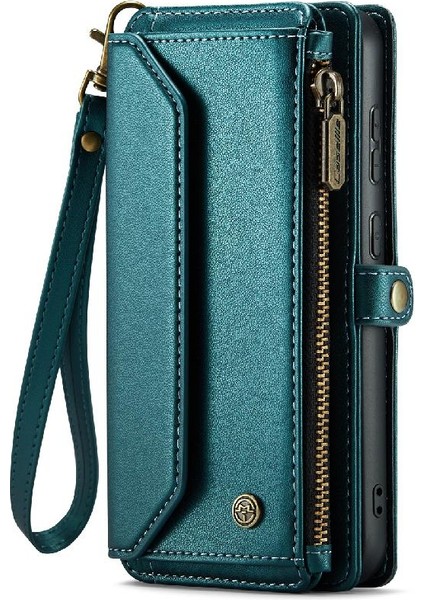 Samsung Galaxy S24 Artı Kılıf Için Crossbody Durumda Cüzdan Fermuar Faturaları Yuvası (Yurt Dışından) modelleri
