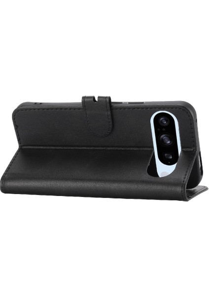 Google Pixel 9 Pro Kickstand Için Cüzdan Kılıf Tüm Yuvarlak Koruma Kartı (Yurt Dışından)