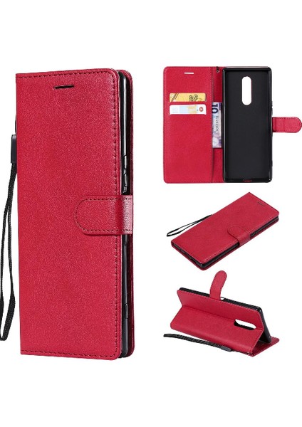 Kart Yuvası Iş Cüzdan Telefon Kılıfı ile Sony Xperia Xz4 Için Flip Case (Yurt Dışından)