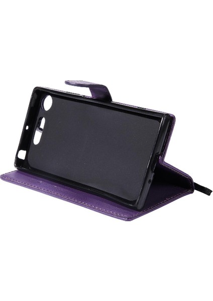 Sony Xperia Xperia Için Flip Case Yüksek Kaliteli Deri Iş Cüzdan Telefon (Yurt Dışından)