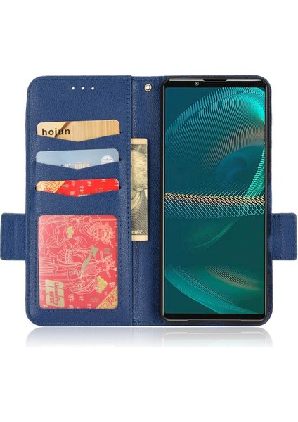 Sony Xperia 5 Iii Için Kılıf Manyetik Yan Toka Kart Yuvaları Tutucu Cüzdan (Yurt Dışından) fiyatları