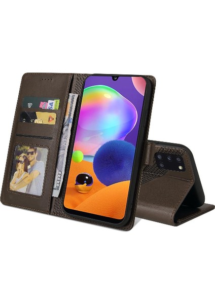 Samsung Galaxy Flip Premium Deri Darbeye Kickstand 4 Için Flip Case (Yurt Dışından) indirimleri